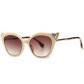 Luxury Diamond Classic Small Frame Cat Eye Fashion Sunglasses